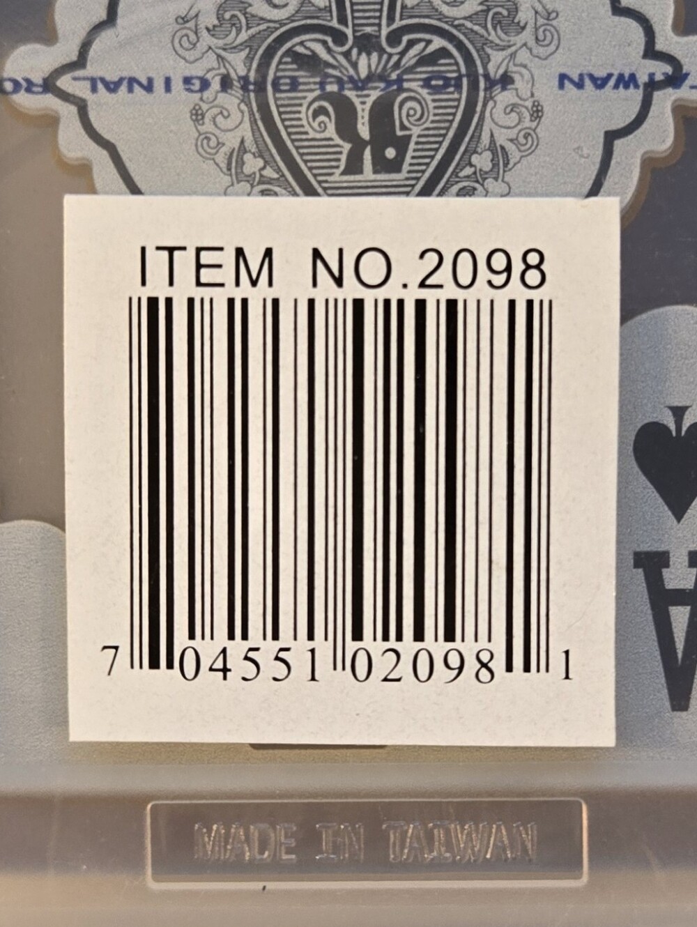 Waterproof Transparent Playing Cards - New In Case - Picture 8 of 8